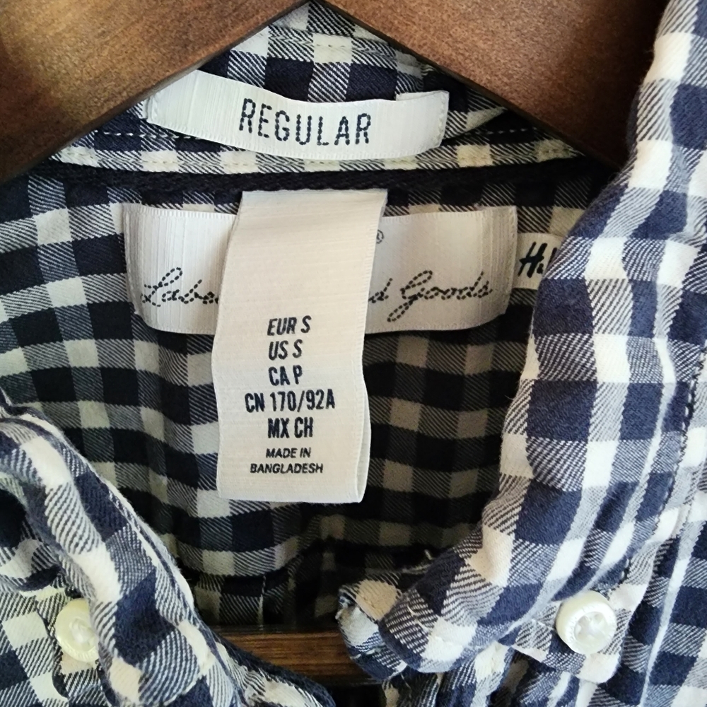 Blue Check Bottondown Shirt S Bundle - Picture 8 of 11